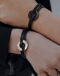 AURA BLACK PARTNERARMBÄNDER