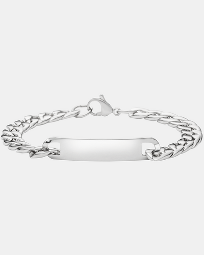 LIMITED SILVER ARMBAND MIT GRAVUR