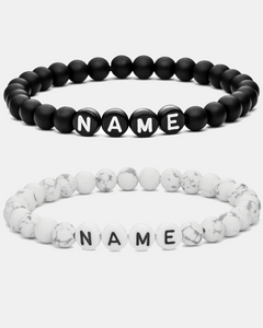 BLACK WHITE PARTNERARMBAND