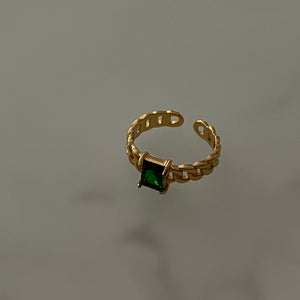 EMERALD RING GOLD